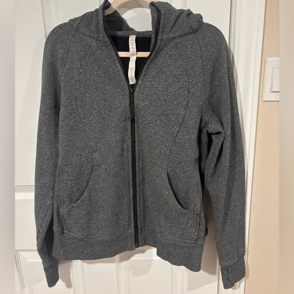 lululemon athletica Tops - Lululemon Classic Fit Fleece Scuba Hoodie Full Zip